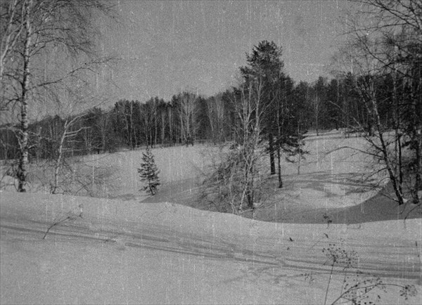 Зимний пейзаж Кутукского урочища